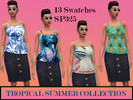 Sims 4 — Tropical Collection by simsplayer325 — Cute top for those sunny days or for those matching family photos. 