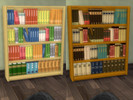 Sims 4 — ACNH Wooden Bookshelf by Reitanna — This is the Wooden Bookshelf from Animal Crossing: New Horizons. It has all
