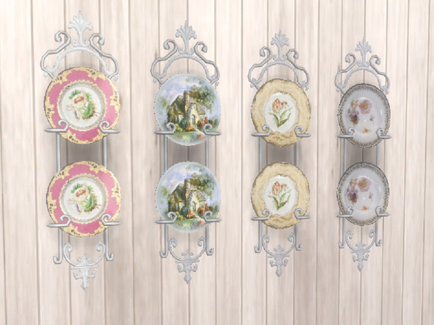 The Sims Resource Country Living Wall Plates