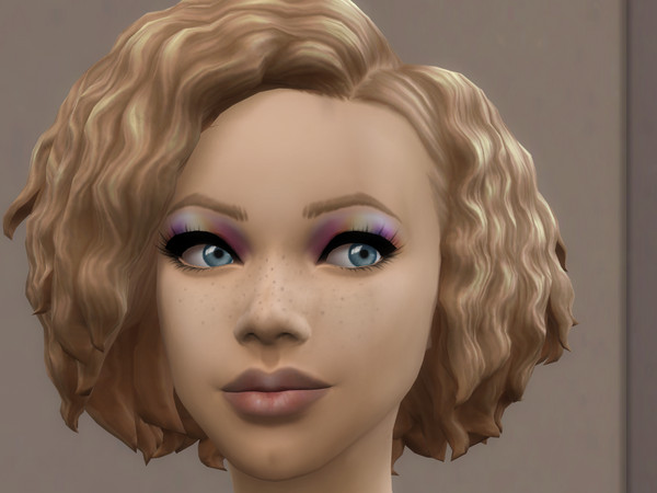 Sims 4 — Rainbow Eyeshadow Pride by Kadlin — Happy pride month everyone! - Rainbow themed eyeshadow - every gender - teen