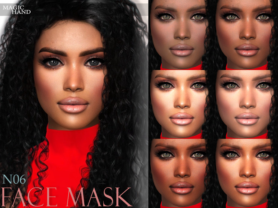 The Sims Resource Face Mask N06