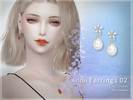 Sims 4 — Arltos earrings 02 by Arltos — 7 colors HQ compatible.