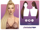 Sims 4 — The Perfect Night - EnriqueS4 - Juliette Hairstyle  by Enriques4 — New Mesh 24 Swatches All Lods Base Game