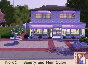 Sims 3 — ws Hair and Beauty Salon by watersim44 — New Beauty Salon for your Sims. Selfmade Beauty-Poster. Size: 20x30