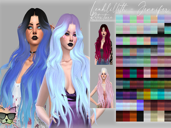 Sims 4 — Kitty Leahlillith Jennifer Retexture by KittysNerdCorner — PLEASE READ BEFORE DOWNLOAD YOU MUST DOWNLOAD THE