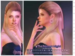 Sims 4 — The Perfect Night - Patricia Hairstyle by DarkNighTt — Patricia an alpha hairstyle for lovely nights... 60