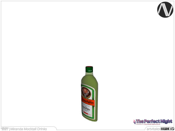 Sims 4 — The Perfect Night | German Alcohol-Free Beverage by ArtVitalex — Bar And Dining Collection | All rights reserved