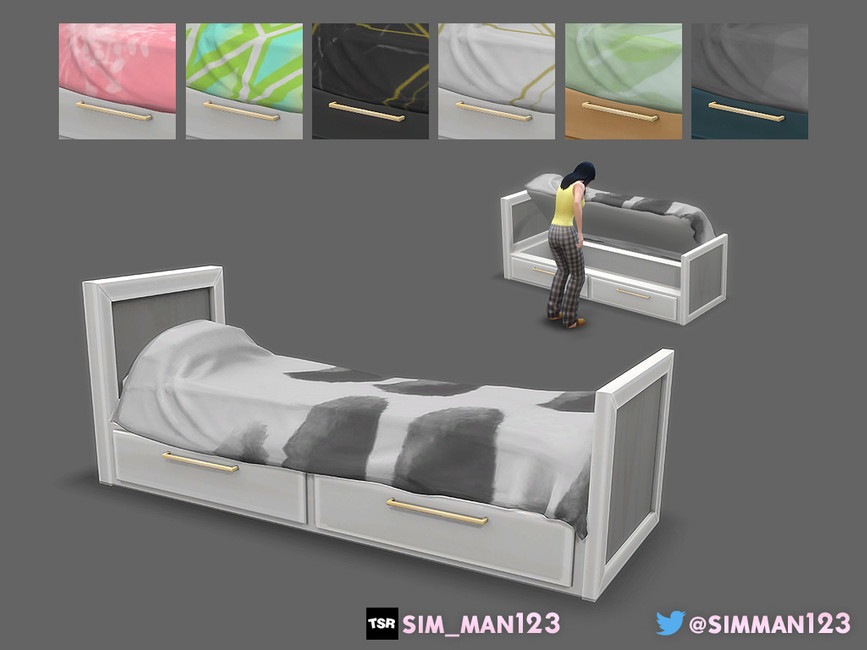 The Sims Resource (Req Vampires) Coffin Break Silas Bed