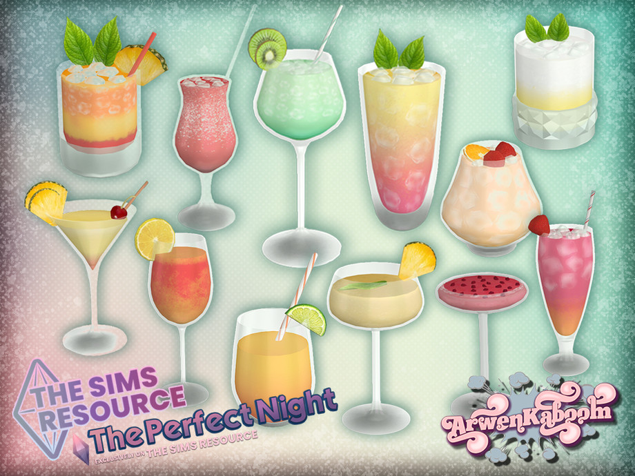 The Sims Resource - Cup of Cozy Drink Kit - TSR Exclusive Mod