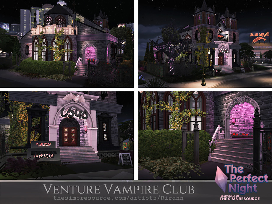 The Sims Resource - The Perfect Night - Venture Vampire Club