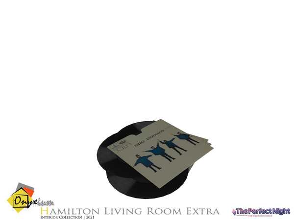 Sims 4 — The Perfect Night | Hamilton Gramophone Records by Onyxium — Onyxium@TSR Design Workshop Living Room Collection
