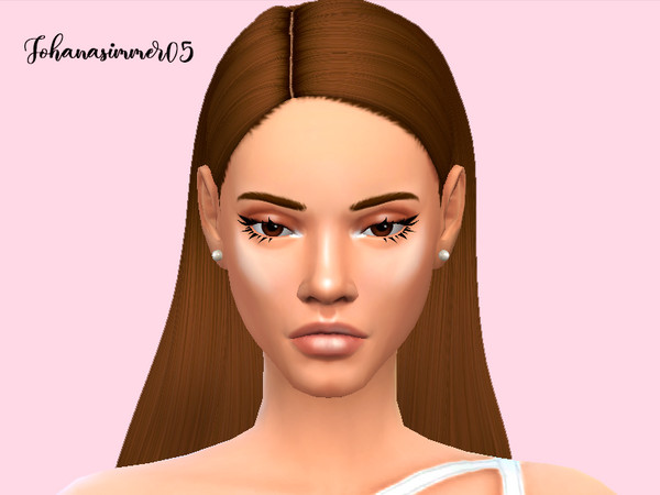 Sims 4 — Mika eyeshadow by Johanasimmer05 — - Female - 4 colors - Maxis match - Eyeshadow - Base game compatible - Color