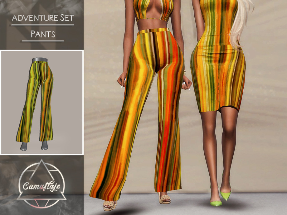 The Sims Resource - Adventure Set - Pants