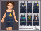 Sims 4 — Toddler Farm Collection RPL103 by RobertaPLobo — Toddler Girls and Boys Outfit Farm Collection :: 6 swatches ::
