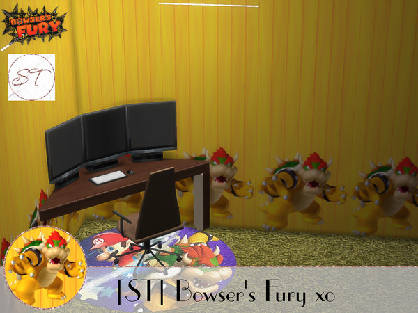 Sims 4 — Bowser's Fury xo by SugaredTerror — Bringing back the gaming from the 90's & Now! xo