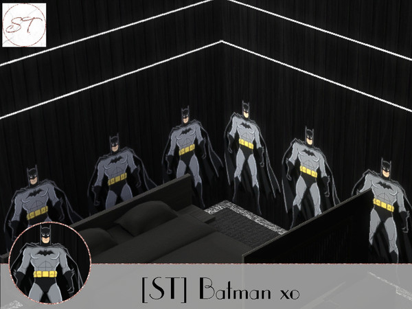 Sims 4 — Batman xo by SugaredTerror — 