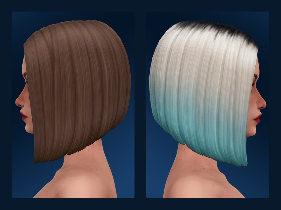 Sims 4 Cc Hair Ombre