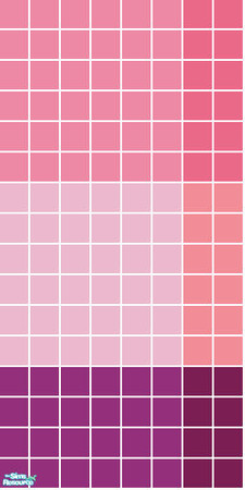Sims 2 — Domino Tile Set - Pink Wall by s00z — 