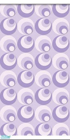 Sims 2 — Studio K Dizzy - Lavender by StudioKhagerks — 28 colors total. Can be found under Wallpapers. Coordinates with
