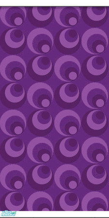 Sims 2 — Studio K Dizzy - Grape by StudioKhagerks — 28 colors total. Can be found under Wallpapers. Coordinates with the