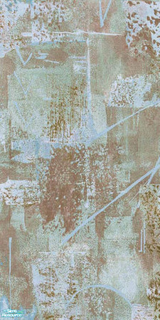 Sims 2 — Dirty Old Wall 3 by RockinRobin — Got a dump to decorate? Then this is the wall for you! Should work with all