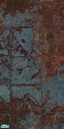 Sims 2 — Dirty Old Wall by RockinRobin — Got a dump to decorate? Then this is the wall for you! Should work with all