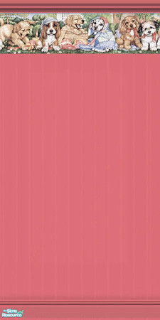 Sims 2 — We Like Puppies 6 of 6 by TSR Archive — Perfect for nurseries or for children of any age! 