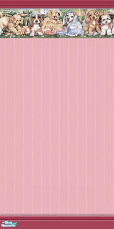 Sims 2 — We Like Puppies 5 of 6 by TSR Archive — Perfect for nurseries or for children of any age!