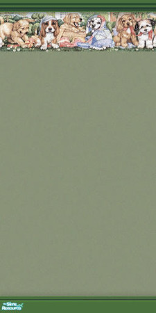 Sims 2 — We Like Puppies 4 of 6 by TSR Archive — Perfect for nurseries or for children of any age!