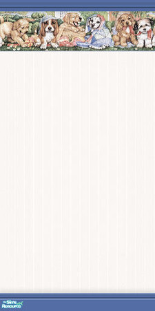 Sims 2 — We Like Puppies 3 of 6 by TSR Archive — Perfect for nurseries or for children of any age!