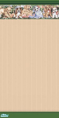 Sims 2 — We Like Puppies 2 of 6 by TSR Archive — Perfect for nurseries or for children of any age!