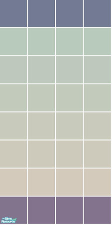 Sims 2 — Wind Tile Set - Blue Wall by s00z — 