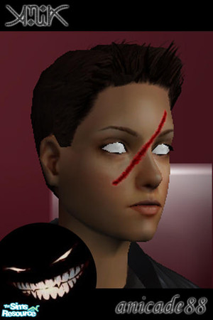 Sims 2 — Scar by anicade88 — I just love this scar. Dunno how many of you people will..... but I sure know one more