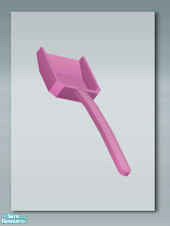 Sims 2 — Litter Scoop - Pink by Shakeshaft — Part of a set of Pet Supplies for your Sims stores or home decoration, set