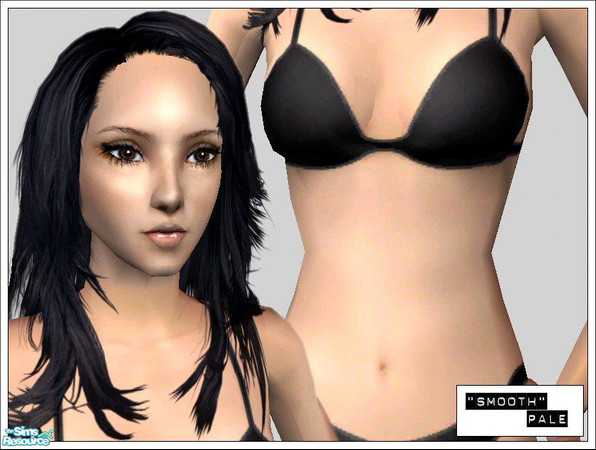 Sims 2 — Smooth [Pale] by Lola — Sexy, Smooth, Unflawed Skin For Your Sims. This is The Pale Version, Perfect For Asian