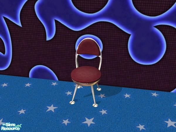 Sims 2 — Nuclear Family Dining Chair by dddrake — Crimsonia