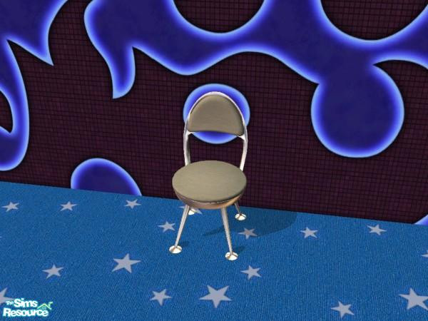 Sims 2 — Nuclear Family Dining Chair by dddrake — Chinchilla