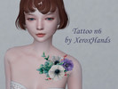 Sims 4 — Tattoo n6 by XeroxHands — All genders Teen+ HQ compatible