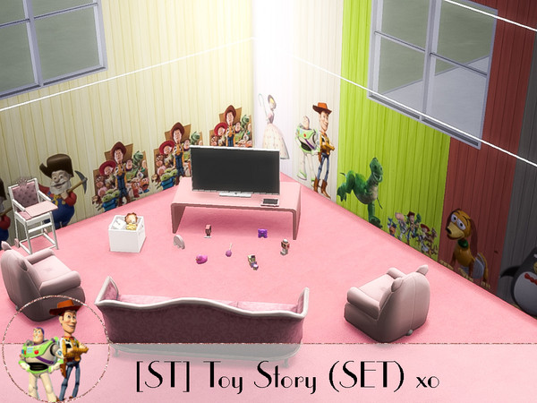 The Sims Resource - Toy Story (SET) xo