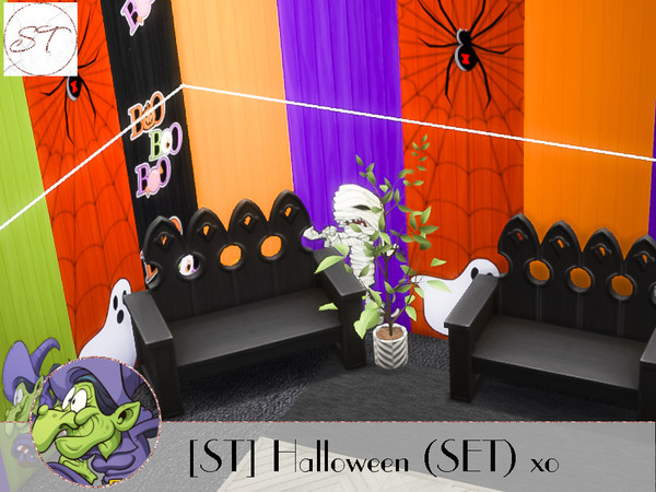 Sims 4 — Halloween (SET) xo by SugaredTerror — "This is Halloween!...Halloween!...Halloween!" - Nightmare