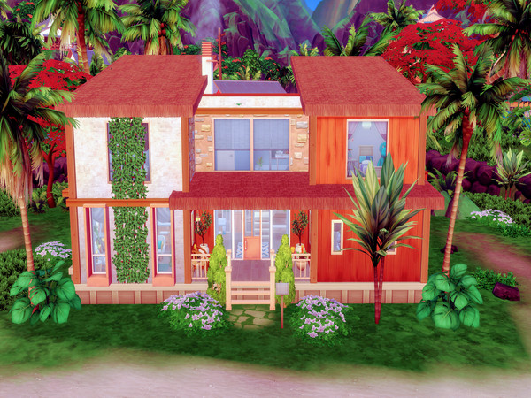 Sims 4 — Sydney by LJaneP6 — No CC! Price: $93 157 Size: 20 x 20 3 Bedroom 2.5 Bathroom This is a great family home or if