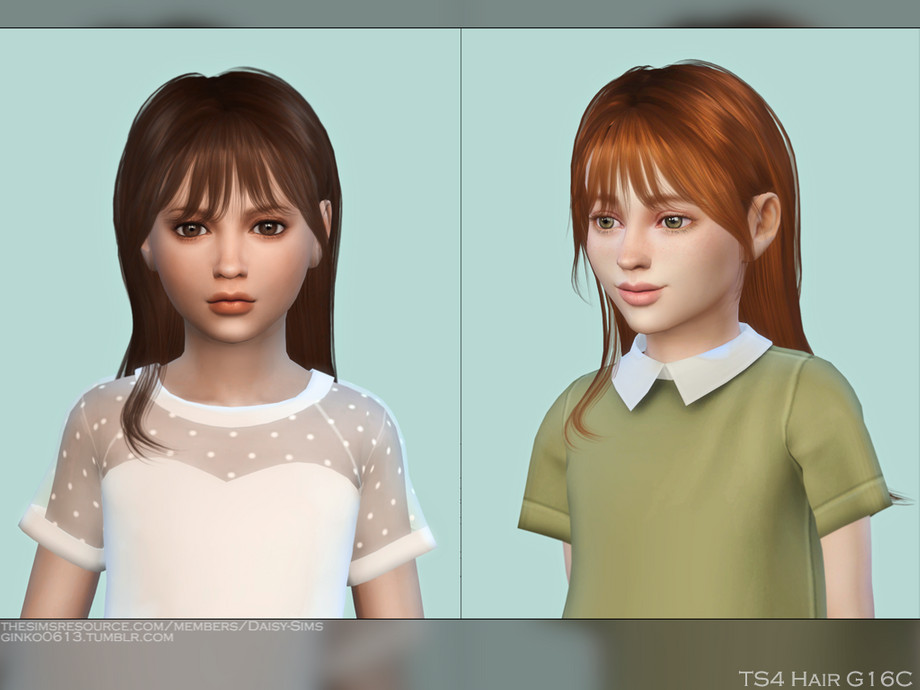 The Sims Resource - Child Hair G16C