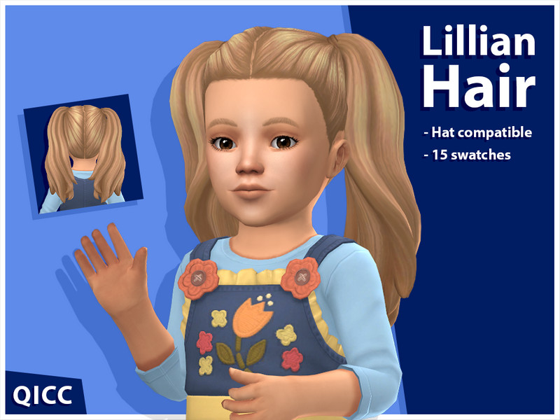 The Sims Resource - Lillian Hair