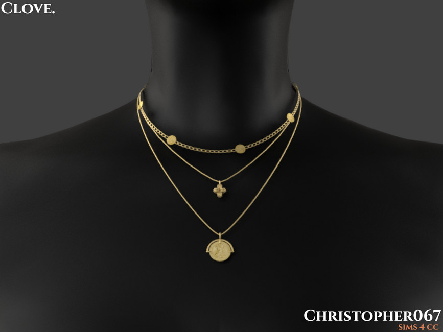 The Sims Resource Clove Necklace / Christopher067