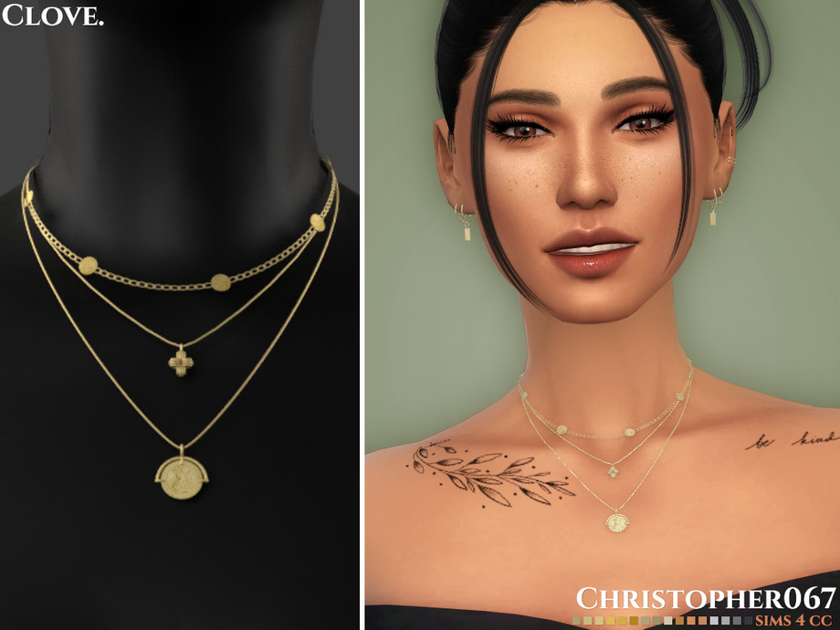 Sims 4 Long Necklace Cc Images And Photos Finder