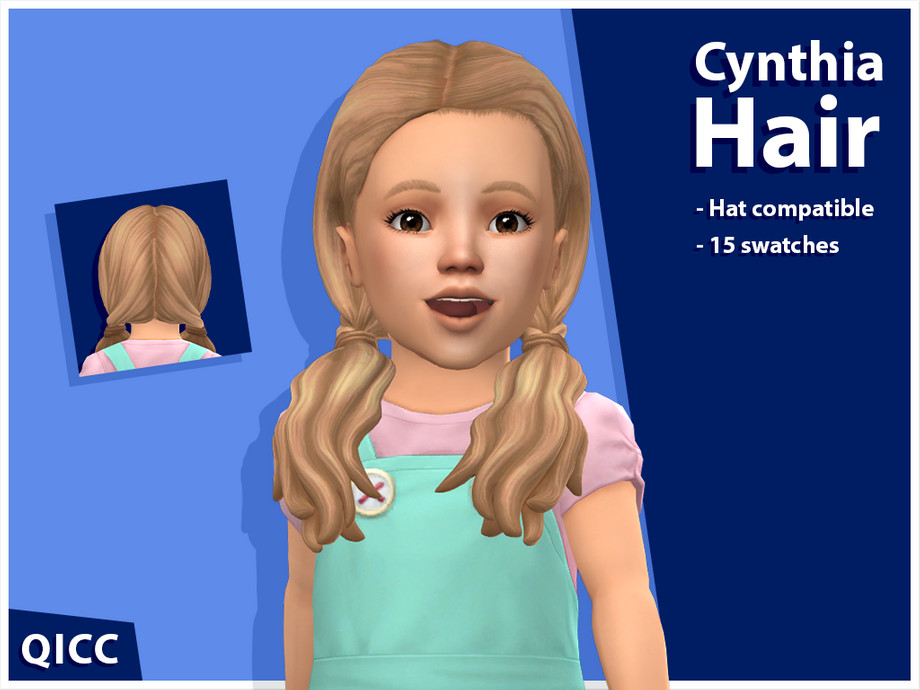 The Sims Resource - Cynthia Hair