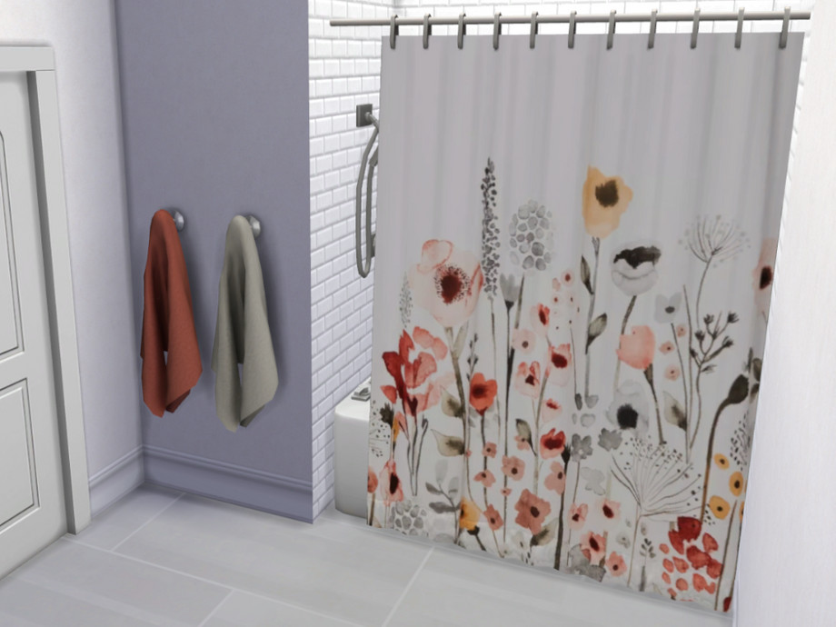 Sims 4 Shower Tub Combo CC