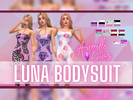 Sims 4 — Luna Bodysuit [Aurelle Simz] by Aurelle_Simz — Age: Teen to Elder Gender: Female Swatches: 10 ! Base Game