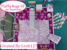 Sims 4 — Fluffy Rugs V2 by Leah127 — Fluffy rugs V2 :) 6x different swatches SIMS 4! EA/Maxis Base Game print If you find