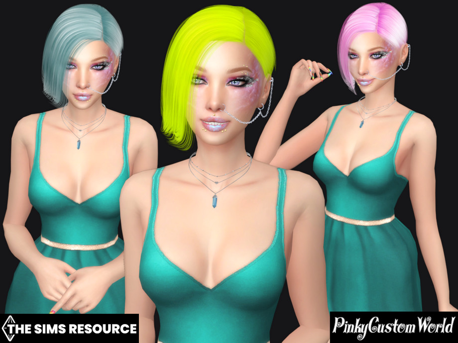 The Sims Resource - Retexture of Senseless hair by JavaSims